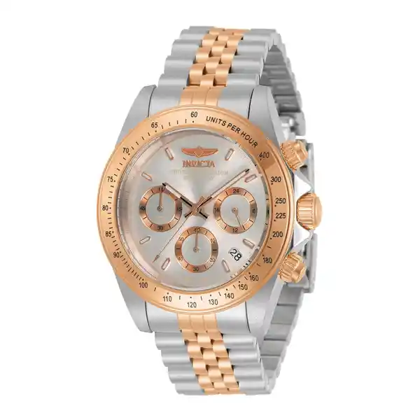 Invicta Reloj Hombre Acero Oro Rosa Inv30995