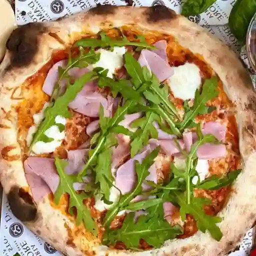Pizza Jamón y Mozzarella