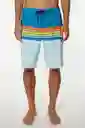 ONeill Short de Baño Hyperfreak Heist Am Azul Talla 30