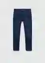 Jean Skinny Tejano Oscuro Talla 11 Niños Mango