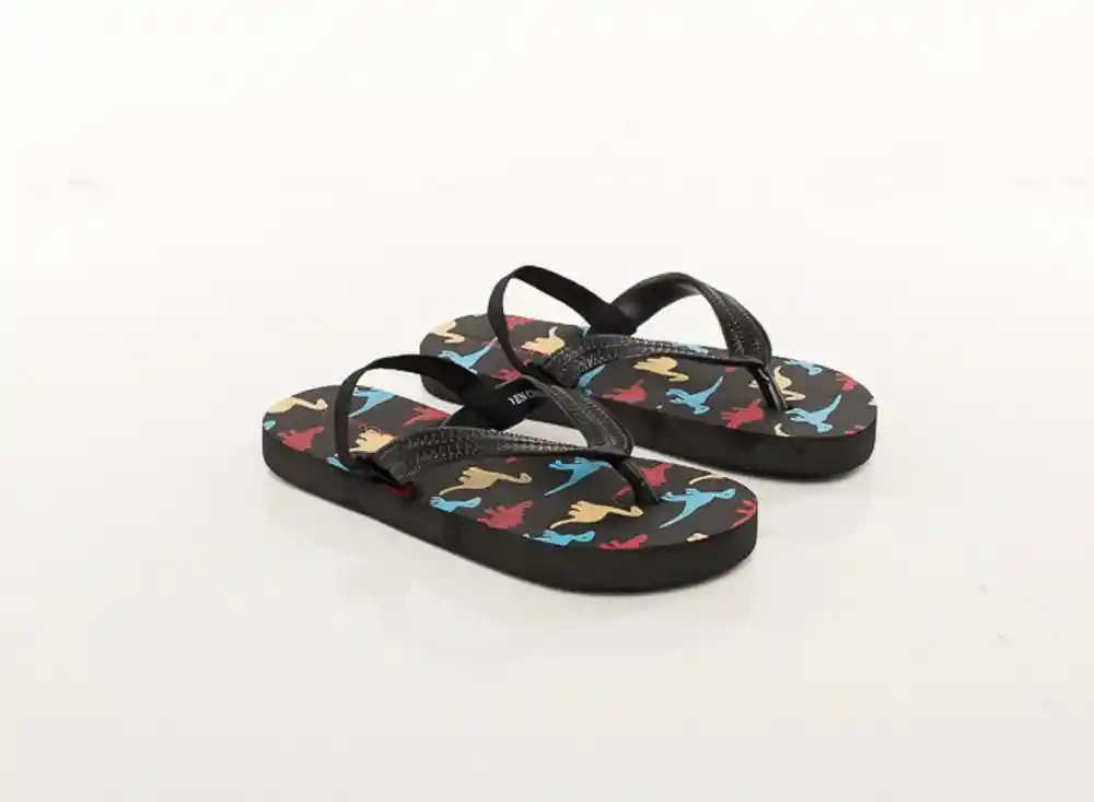 Sandalias Para Nino Playa 25-negro