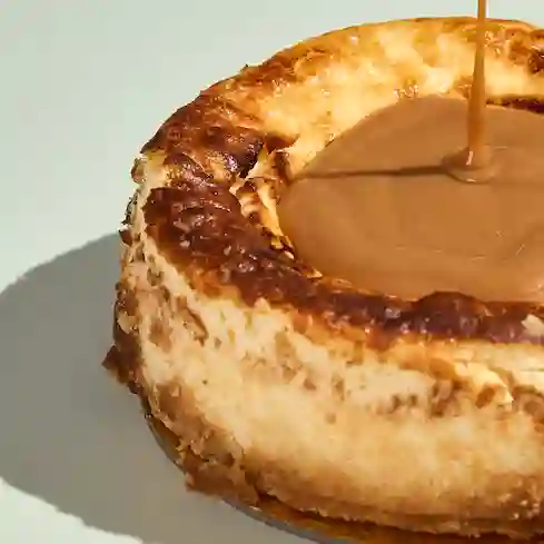 Tarta de queso original con arequipe