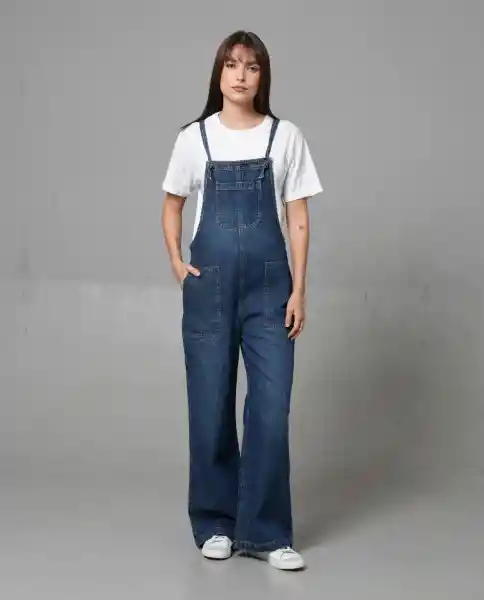 Vestido Mujer Azul Talla XL 273G006_AZU194024 Rifle
