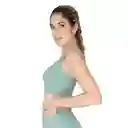 Top Deportivo Flare Verde Talla S