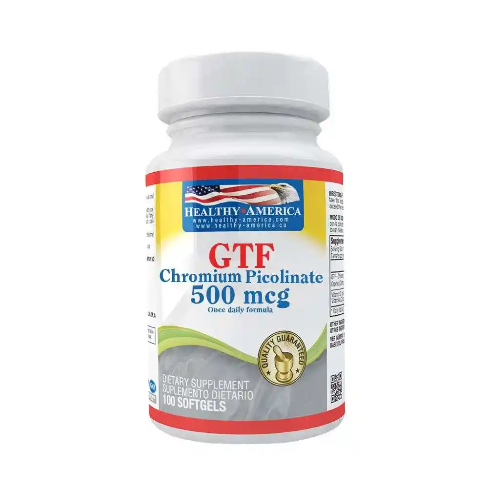 Healthy America Picolinato de Cromo (500 mg)