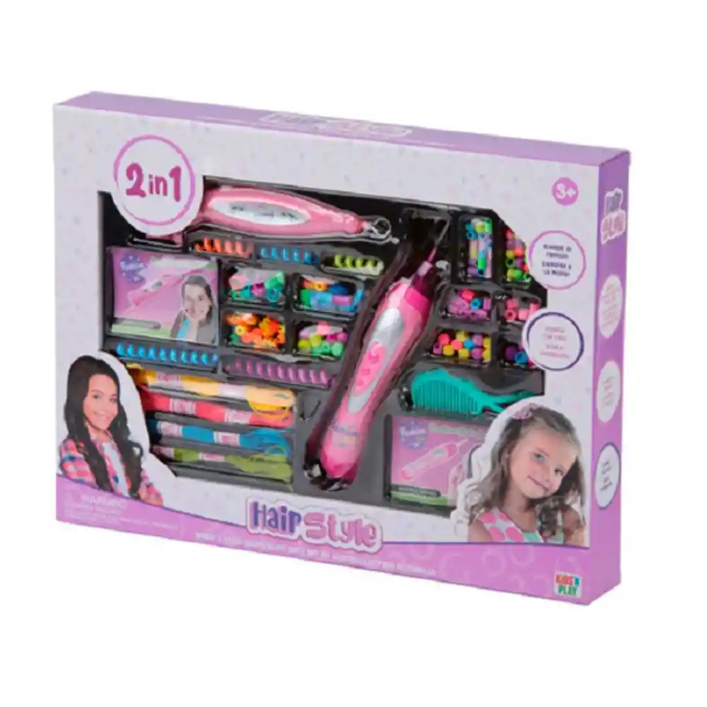 Estilo de Moda 2 en 1-trenzador y Accesorios