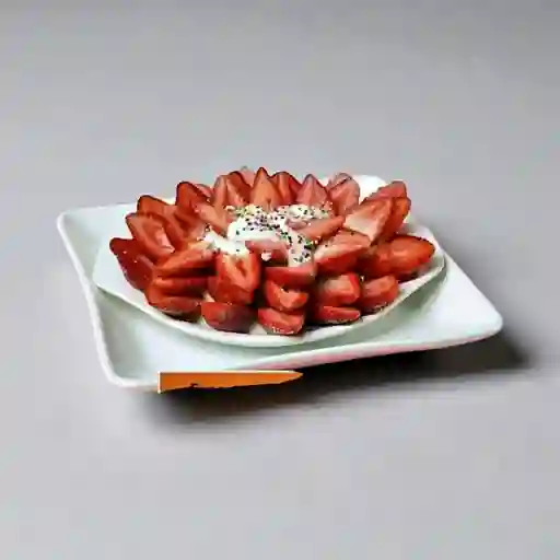Fresas con Crema