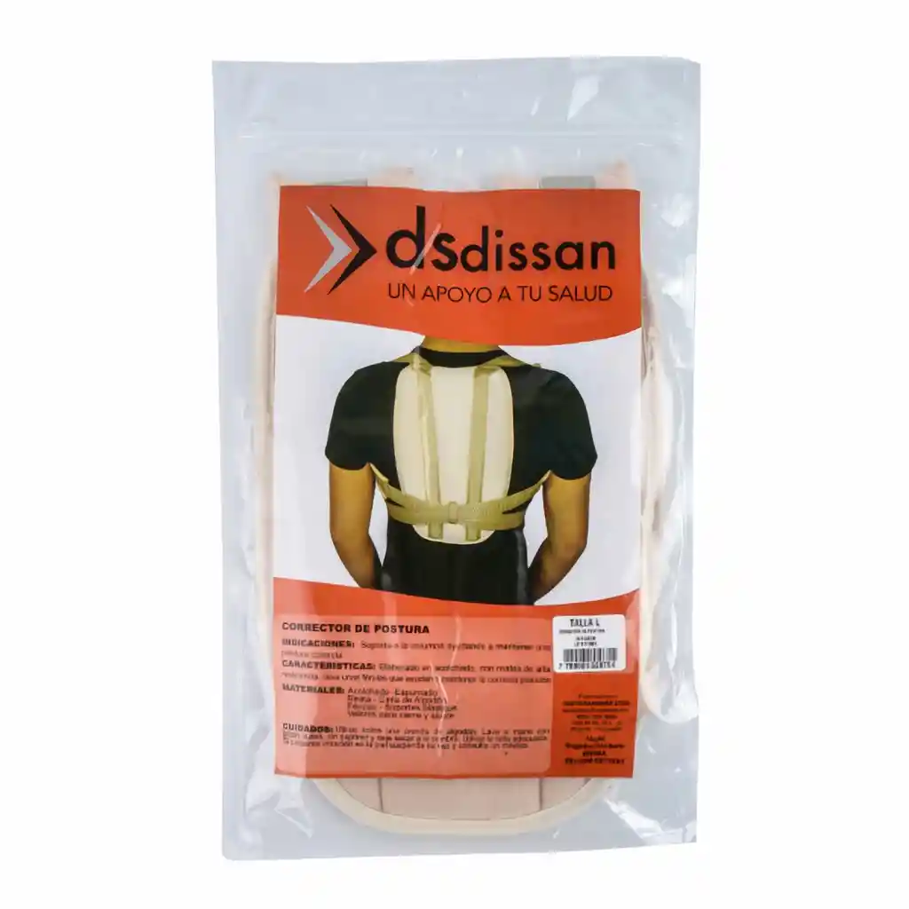Sd Dissan Corrector De Posturas Talla L