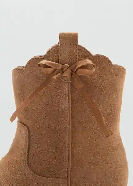 Botas Anitta Camel Talla 23 Niñas Mango