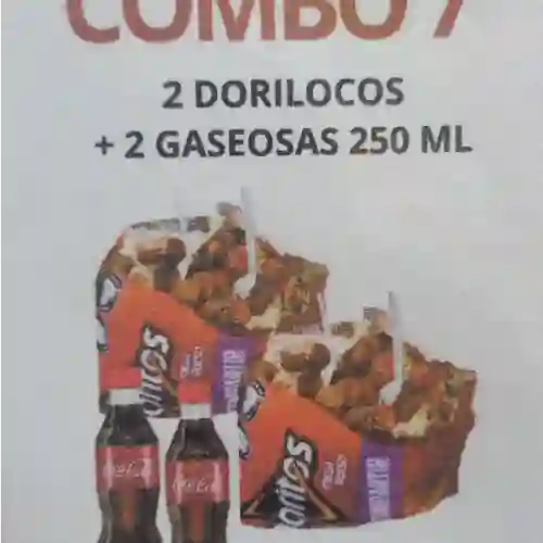 Combo (2 Dorilocos + 2 Bebidas 250 Ml)