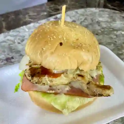 Hamburguesa de Pollo