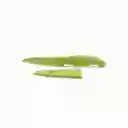 Cuchillo Para Pelar Verde Ambiente Gourmet