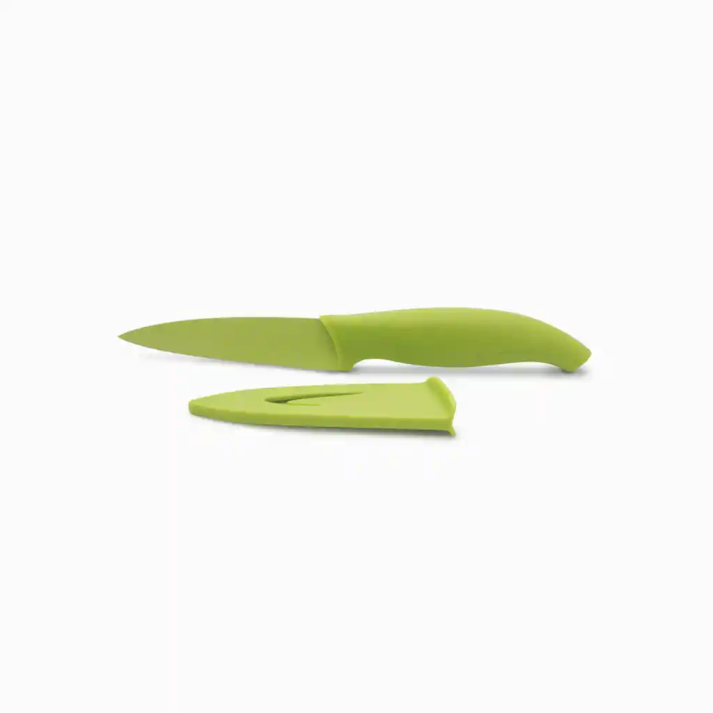 Cuchillo Para Pelar Verde Ambiente Gourmet