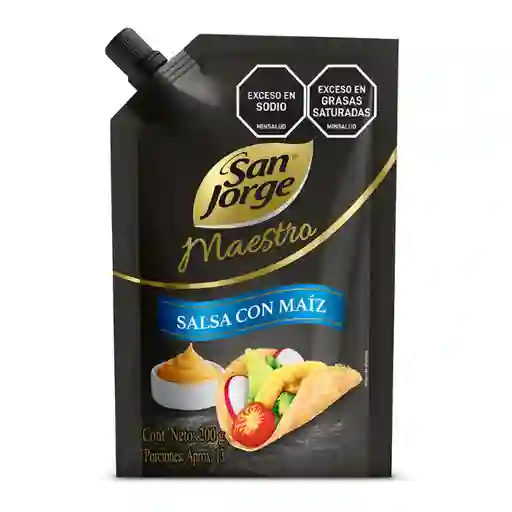 San Jorge Salsa Maestro con Maíz