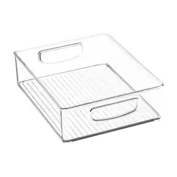 Idesign Organizador de plástico de 25.4 x 20.32 cm