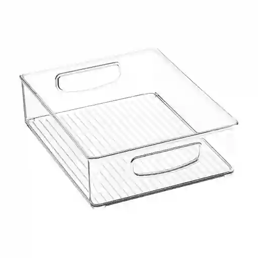 Idesign Organizador de plástico de 25.4 x 20.32 cm