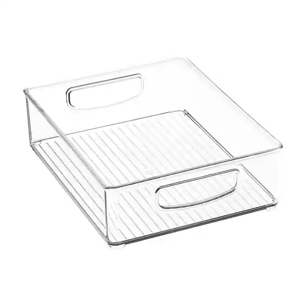 Idesign Organizador de plástico de 25.4 x 20.32 cm
