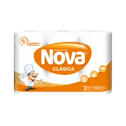 Nova Toalla para Cocina Clásica Doble Hoja