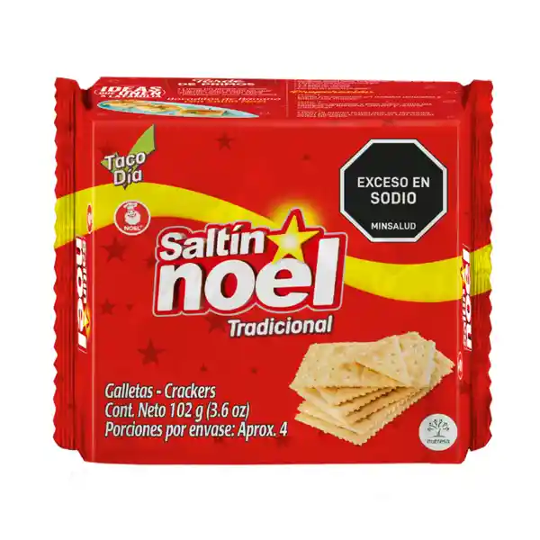 Saltín Noel Galleta Taco