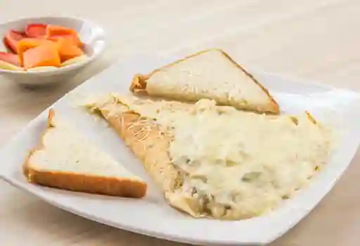 Crepe Pollo Champiñón