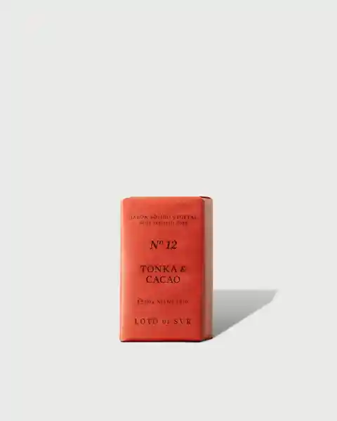 Jabón Sólido Vegetal Tonka & Cacao