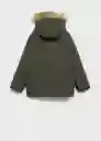 Abrigo Anorak Néstor Musgo Talla 13 Niños Mango