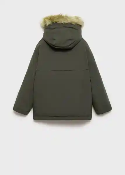 Abrigo Anorak Néstor Musgo Talla 13 Niños Mango