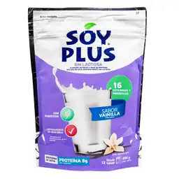 Soy Plus Leche de Soya sin Lactosa Sabor a Vainilla