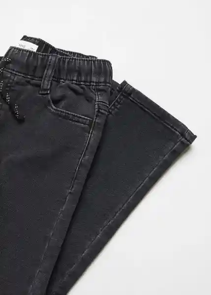 Jean Comfy Tejano Niños Negro Talla 9 Mango