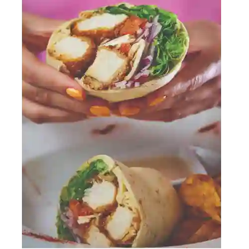 Wrap de Pollo Thai