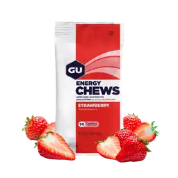 Gu Energy Gomas Energéticas Chews Sabor a Fresa