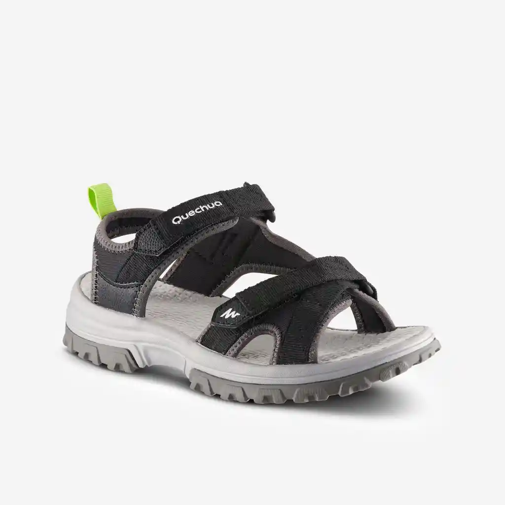 Sandalias de Senderismo Para Niños Quechua Mh1120 Negro