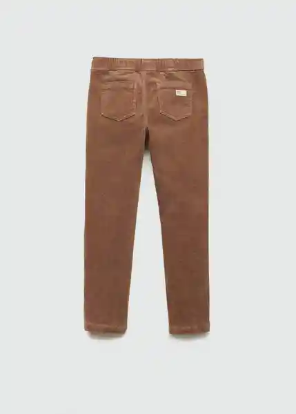 Pantalón Luke Marron Talla 12 Niños Mango