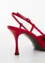 Zapatos Tone 1 Rojo Talla 41 Mujer Mango