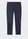 Pantalón Brasilia Índigo Talla 36 Hombre Mango