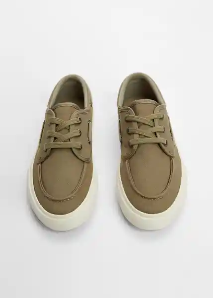 Zapatos Beltk Khaki Talla 36 Niños Mango