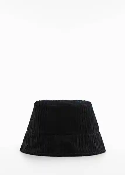 Gorro Coudu Negro Talla 99 Mujer Mango