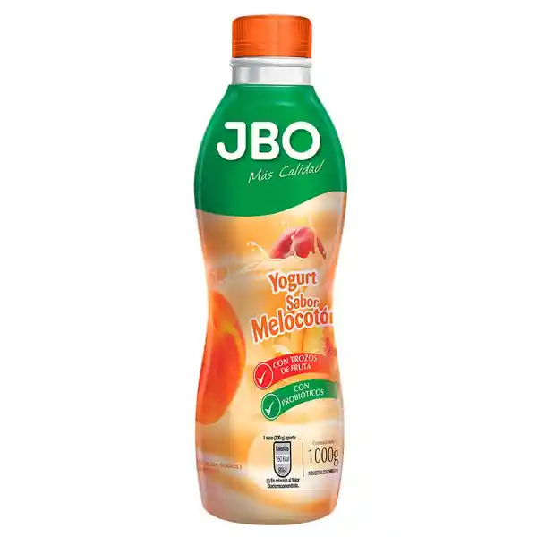 Yogurt Jbo Melocotón Botella