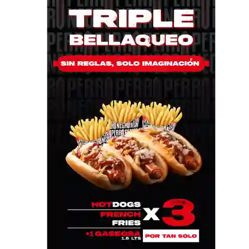 Combo Triple Bellaqueo
