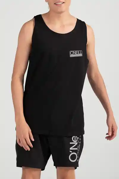 ONeill Camiseta Tank Headquarters Masculina Negro Talla L