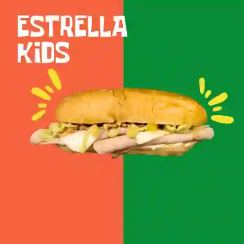 Sándwich Estrella Kids