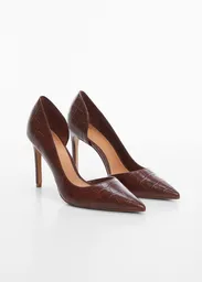 Zapatos Audreyc Chocolate Talla 39 Mujer Mango