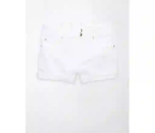 Short Mujer Blanco Talla 6 American Eagle