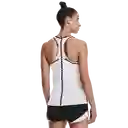 Under Armour Polera Knockout Tank Blanco Para Mujer Talla MD