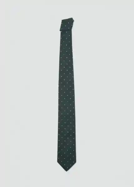 Corbata Dots8 Khaki Talla 99 Hombre Mango