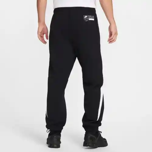 Nike Pantalón Ait Flc Lifestyle Para Hombre Negro Talla L