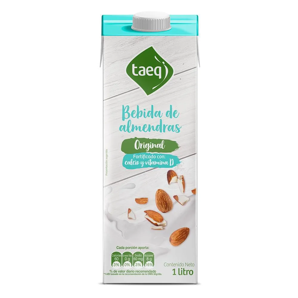 TAEQ Bebida de Almendras Original 1 l