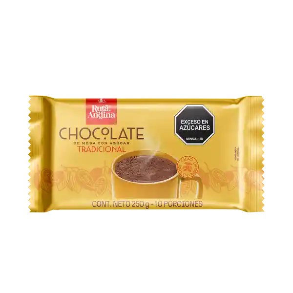 Ruta Andina Chocolate Con Azúcar Tradicional