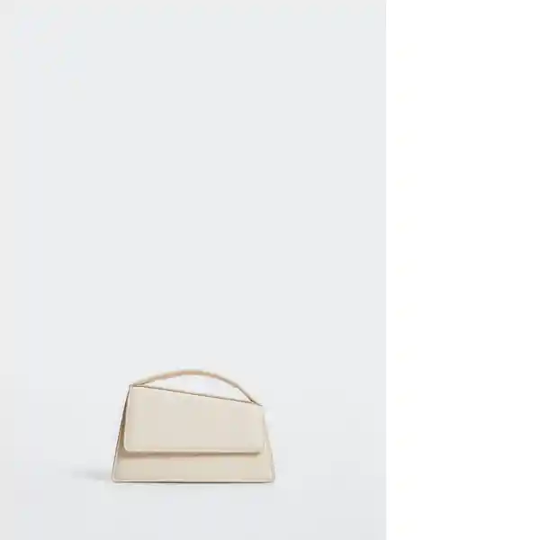 Bolso P Trap Offwhite Talla 99 Mujer Mango