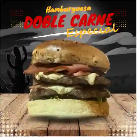 Hamburguesa doble carne